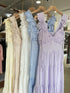 Summer Ladies Ruffle Half Sleeves Layer Flounce Dresses